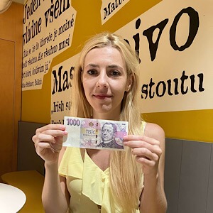 Výherkyně slečna Veronika