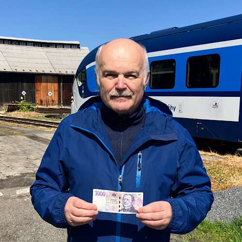 Výherce tisícovky Jiří Němec, Kroměříž